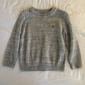 Kids’ Gray Crew Neck Sweater